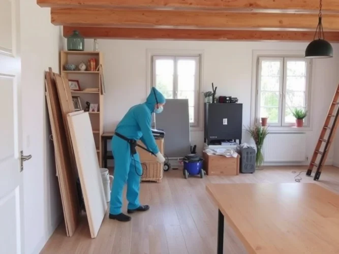 Limpieza al finalizar las obras en _VILLE _CP