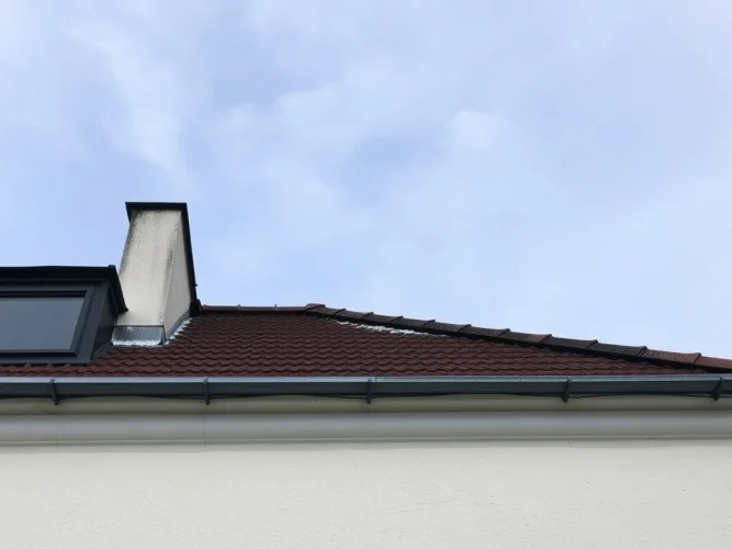 Limpieza de musgo en tejados en _VILLE _CP y mantenimiento de canalones